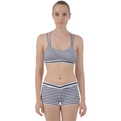 Basic Horizontal Stripes Women s Sports Set by jumpercat