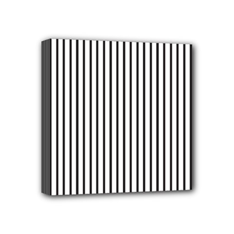 Basic Vertical Stripes Mini Canvas 4  X 4 