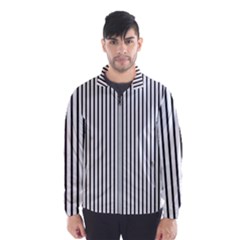 Basic Vertical Stripes Wind Breaker (men)