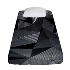 Geometric Doodle Fitted Sheet (single Size)