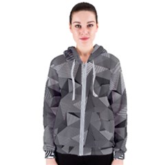 Geometric Doodle Women s Zipper Hoodie