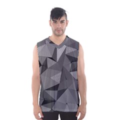 Geometric Doodle Men s Basketball Tank Top by jumpercat