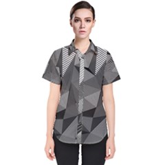 Geometric Doodle Women s Short Sleeve Shirt