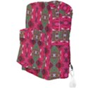 Christmas Colors Wrapping Paper Design Full Print Backpack View3