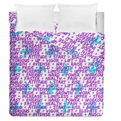 Hard Workout Duvet Cover Double Side (queen Size) by jumpercat