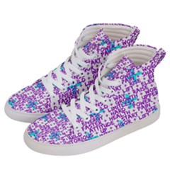 Hard Workout Women s Hi-top Skate Sneakers by jumpercat