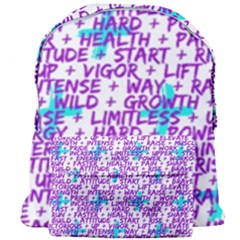 Hard Workout Giant Full Print Backpack