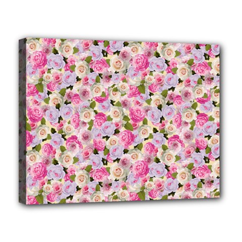 Gardenia Sweet Canvas 14  X 11  by jumpercat