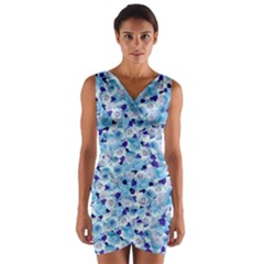 Gardenia Cold Wrap Front Bodycon Dress by jumpercat