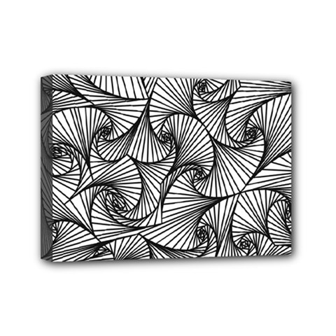 Fractal Sketch Light Mini Canvas 7  X 5  by jumpercat