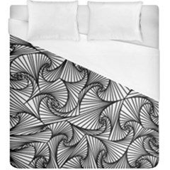 Fractal Sketch Light Duvet Cover (king Size) by jumpercat