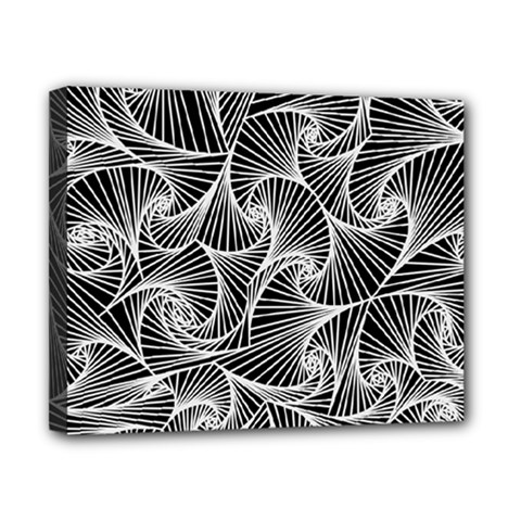 Fractal Sketch Dark Canvas 10  X 8  by jumpercat