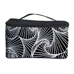 Fractal Sketch Dark Cosmetic Storage Case by jumpercat