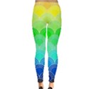 art deco rain bow Leggings  View2