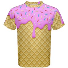 Strawberry Ice Cream Men s Cotton Tee by jumpercat