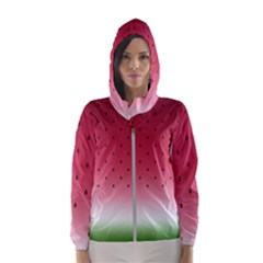 Watermelon Hooded Wind Breaker (women) by jumpercat