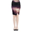 Storm Weather Lightning Bolt Midi Wrap Pencil Skirt View1