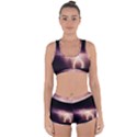 Storm Weather Lightning Bolt Racerback Boyleg Bikini Set View1