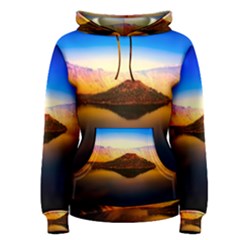 Crater Lake Oregon Mountains Women s Pullover Hoodie by BangZart