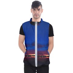 Canada Lake Night Evening Stars Men s Puffer Vest by BangZart