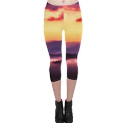 Great Smoky Mountains National Park Capri Leggings  by BangZart