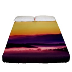 Great Smoky Mountains National Park Fitted Sheet (queen Size)