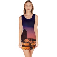 San Francisco Night Evening Lights Bodycon Dress by BangZart