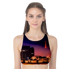 San Francisco Night Evening Lights Tank Bikini Top by BangZart