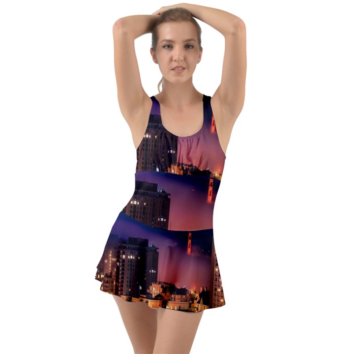 San Francisco Night Evening Lights Swimsuit