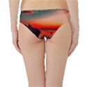 Sunset Dusk Boat Sea Ocean Water Hipster Bikini Bottoms View2