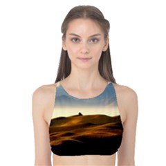 Landscape Mountains Nature Outdoors Tank Bikini Top by BangZart