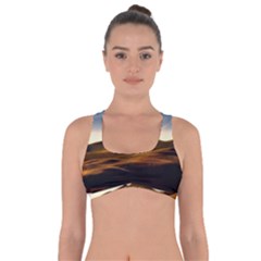 Landscape Mountains Nature Outdoors Got No Strings Sports Bra by BangZart