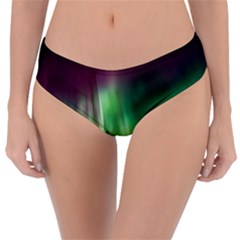 Aurora Borealis Northern Lights Reversible Classic Bikini Bottoms by BangZart