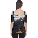 Italy Valley Canyon Mountains Sky Cutout Shoulder Tee View2