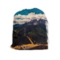 Italy Valley Canyon Mountains Sky Drawstring Pouches (Extra Large) View1