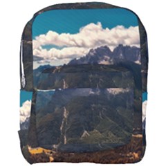 Italy Valley Canyon Mountains Sky Full Print Backpack by BangZart