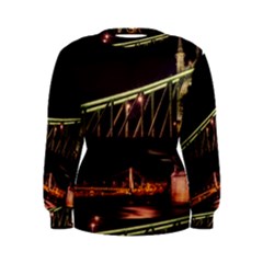 Budapest Hungary Liberty Bridge Women s Sweatshirt by BangZart