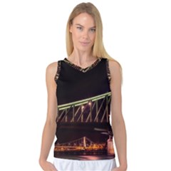 Budapest Hungary Liberty Bridge Women s Basketball Tank Top by BangZart