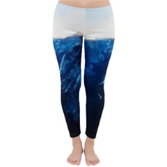 Yosemite National Park California Classic Winter Leggings by BangZart