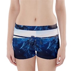 Yosemite National Park California Boyleg Bikini Wrap Bottoms by BangZart