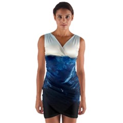 Yosemite National Park California Wrap Front Bodycon Dress by BangZart