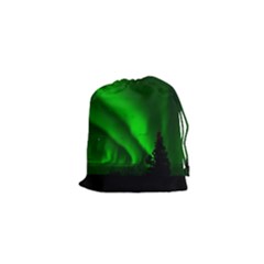 Aurora Borealis Northern Lights Drawstring Pouches (xs)  by BangZart