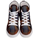 River Water Reflections Autumn Men s Hi-Top Skate Sneakers View1