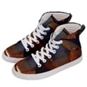 River Water Reflections Autumn Men s Hi-Top Skate Sneakers View2