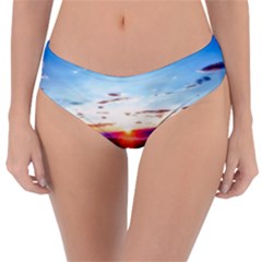 Iceland Landscape Mountains Stream Reversible Classic Bikini Bottoms