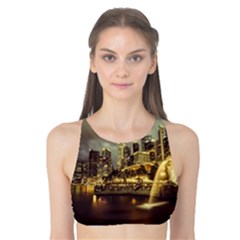 Singapore City Urban Skyline Tank Bikini Top by BangZart