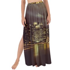 Singapore City Urban Skyline Maxi Chiffon Tie-up Sarong by BangZart