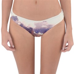 Austria Mountains Lake Water Reversible Hipster Bikini Bottoms