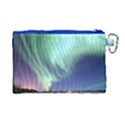 Aurora Borealis Alaska Space Canvas Cosmetic Bag (Large) View2