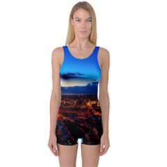 The Hague Netherlands City Urban One Piece Boyleg Swimsuit by BangZart